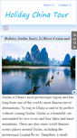 Mobile Screenshot of holidaychinatour.com