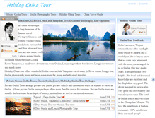 Tablet Screenshot of holidaychinatour.com